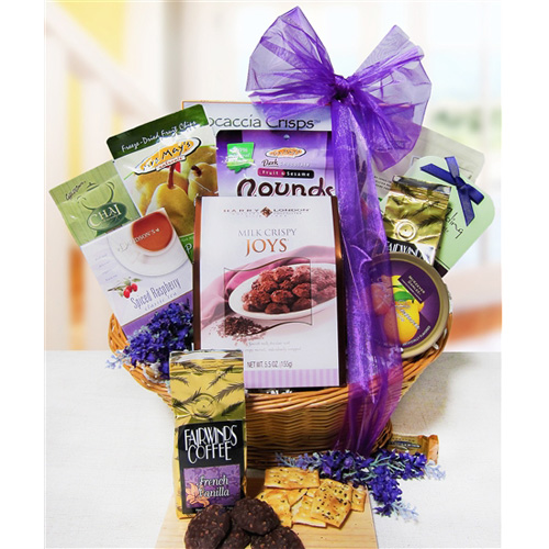 Cheerful Greetings Gift Basket by AmeriGiftBaskets.com